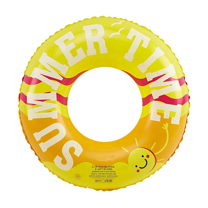 Factory Direct Sale Inflatable Swim Tube Swimming Float Cheap Custom Swim Ring