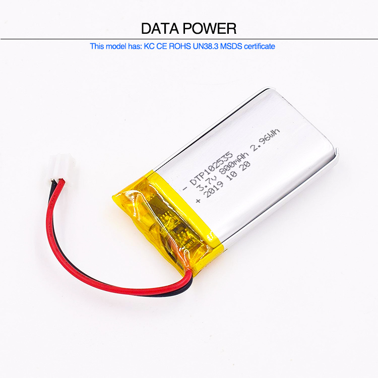 KC горячая Распродажа 102535 3,7 800mah батарея смарт-часы в Корее