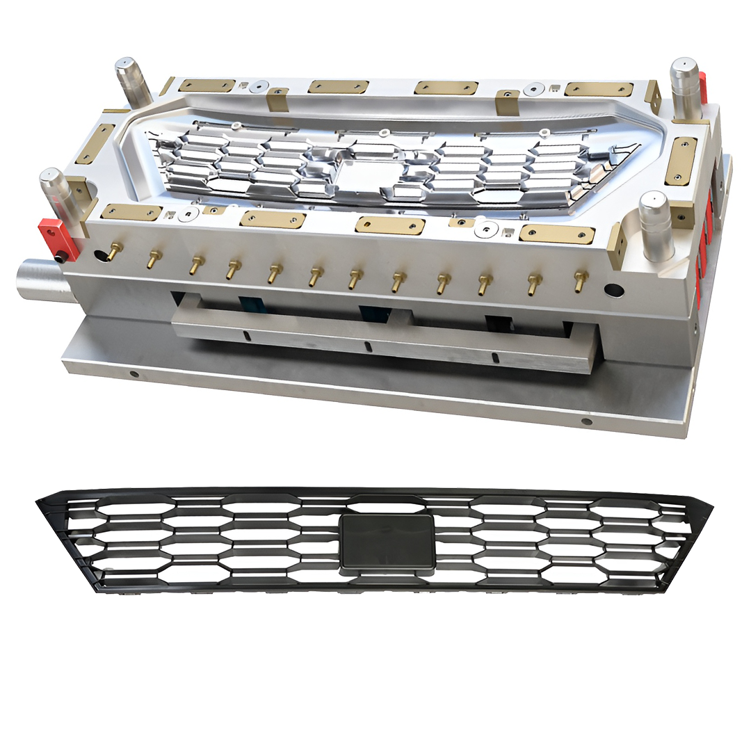 OEM spare parts plastic injection moulding Abs Grille Radiator Grill Cover Intake Air Grilles injection moulding