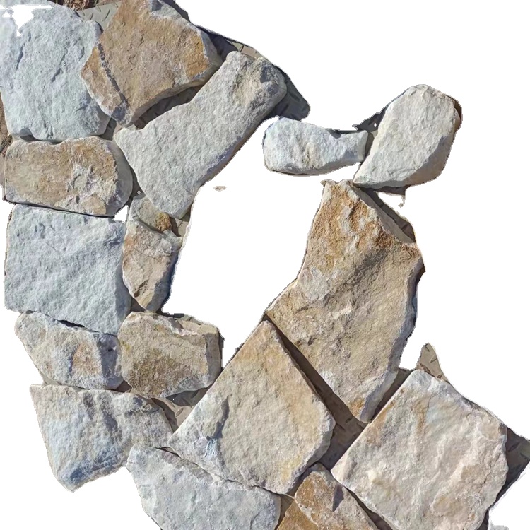 Irregular natural surface processing outdoor wall stone