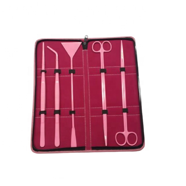 Aquatic Plant SET OF 5 PCS Pink Paper Coated Color