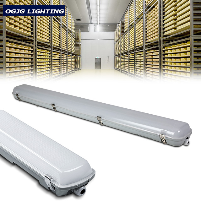 4000K Factory Warehouse Garage Lighting 4FT 5FT 40W 50W 60W AC100-277V LED Triproof Light