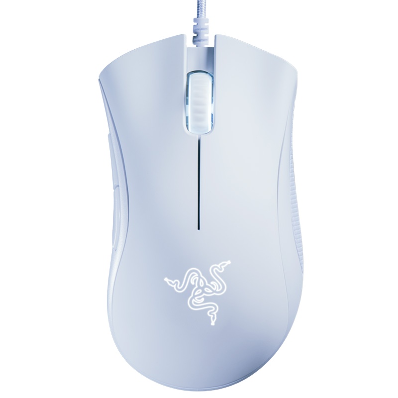 Оригинальная эргономичная белая Проводная оптическая игровая мышь Razer DeathAdder Essential 6400 точек/дюйм