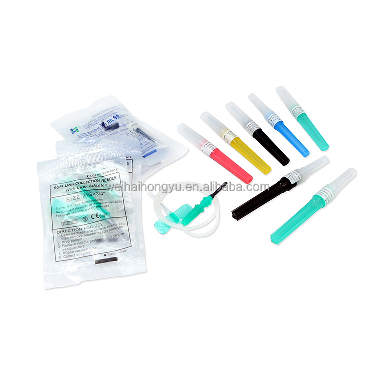 Disposable use of various blood collection needle
