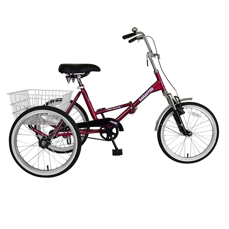 20 Inch 7 Speed Adult Tricycle Bike Big Wheel Tricycle Adult Pedal Car Tricycle