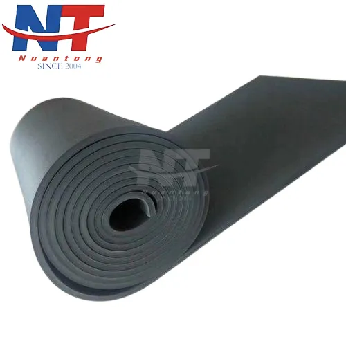 Closed cell elastomeric nbr foam sheet rubber insulation board