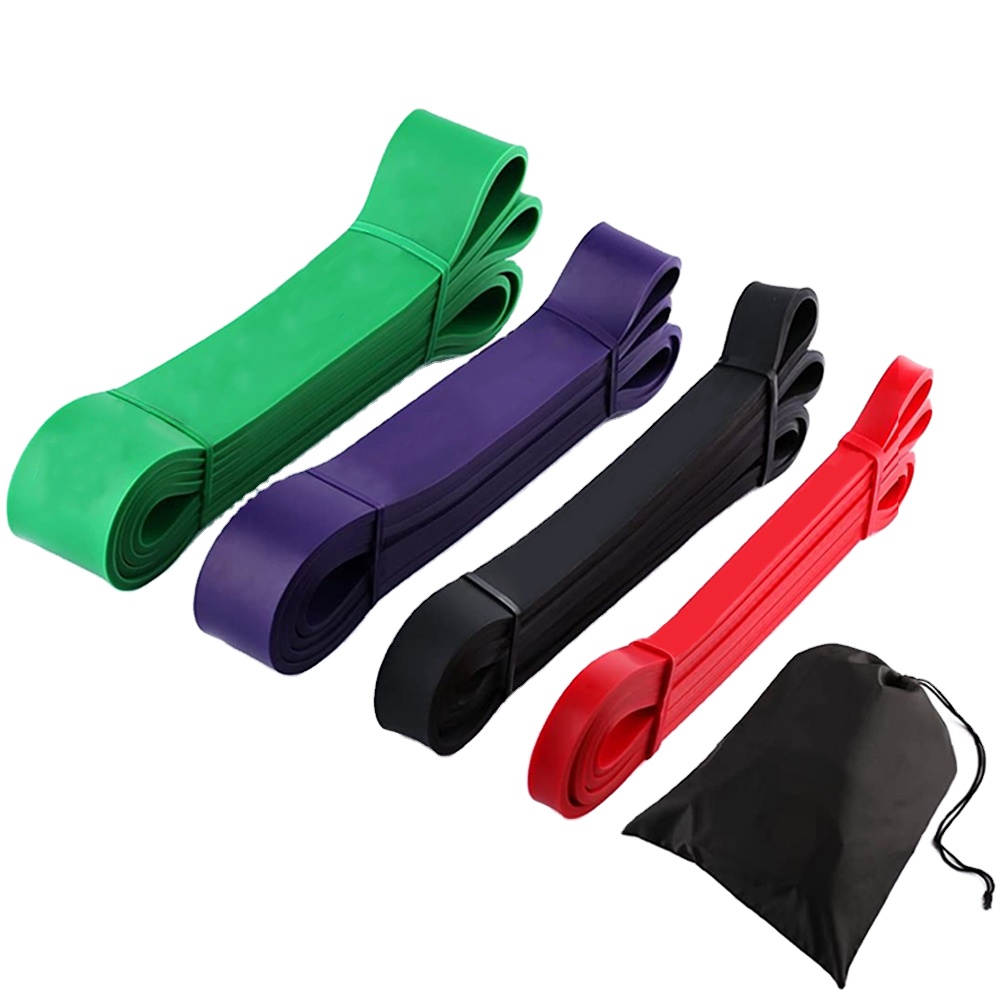 Мужской набор фитнес-браслетов для тренировок, Laxtex Powerlifting Pull Up Bands Resistance Fitness