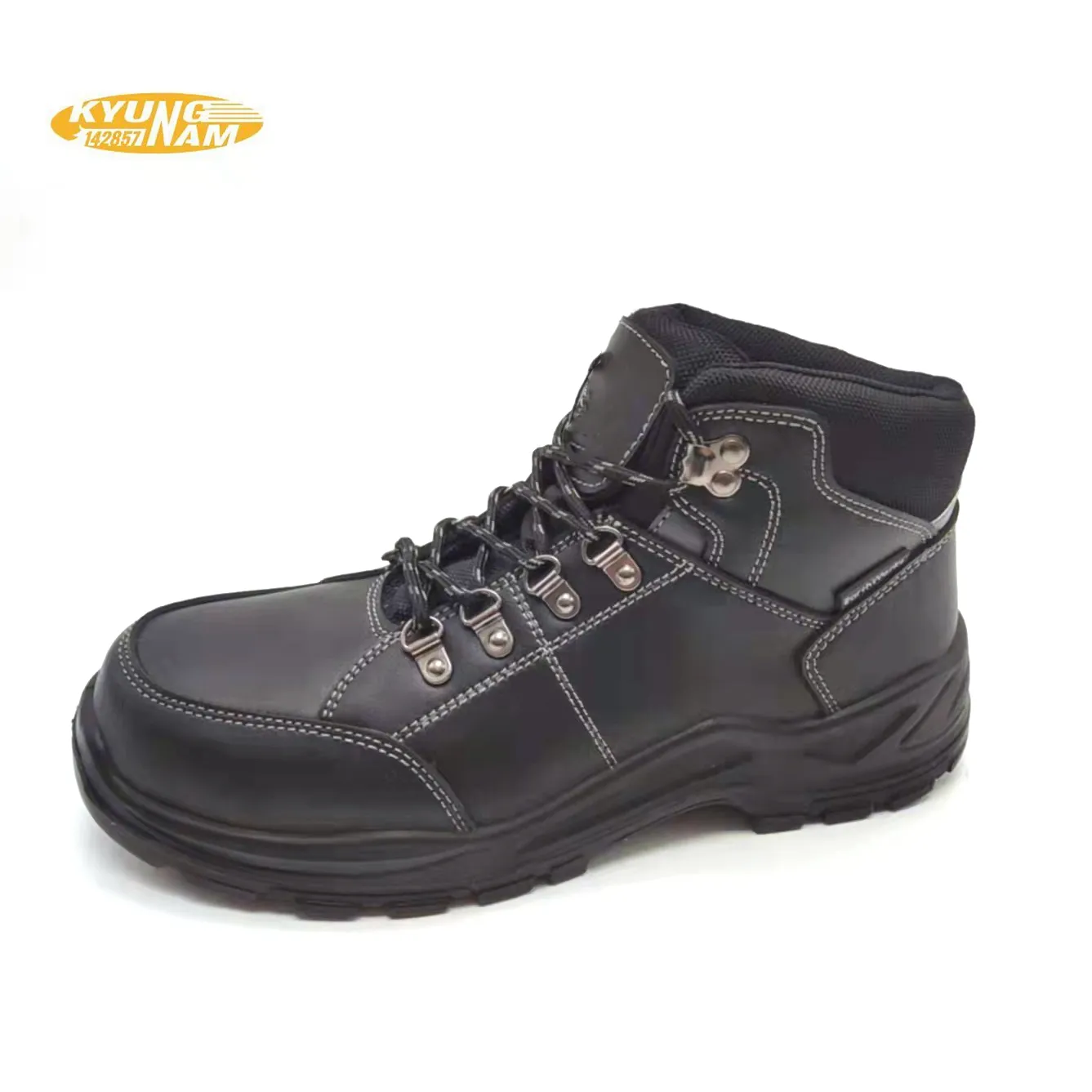Construction Shoes Work Safety Boots Steel toe Custom Men Leather Unisex OEM /ODM Customized Anti slip