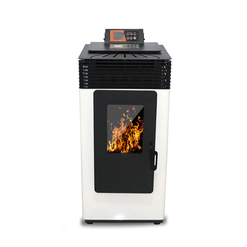 Freestanding Pellet Stove Wood Burning Fireplace Eco-friendly Heater