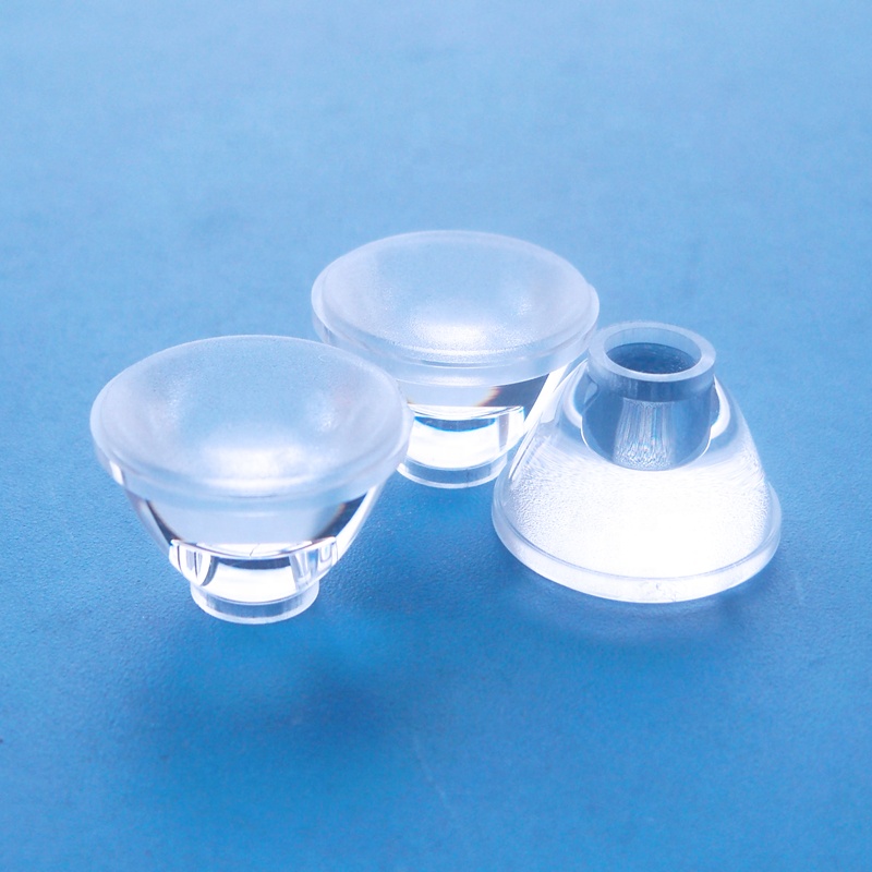 Single Diameter 15.5mm Led Lens For Cree XPL XHP35 Leds HX-16 Series Lens