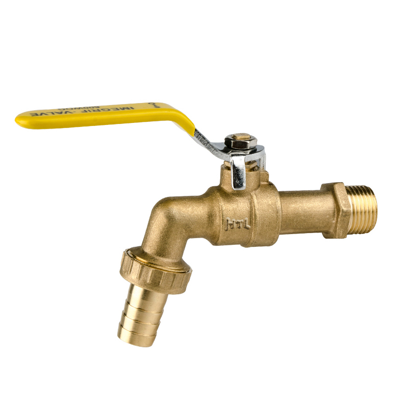 HELERO HT 100-0230 CW617N bibcock с квадратной ручкой