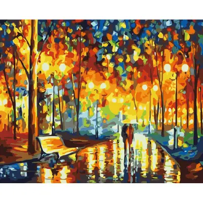 Painting By Numbers Abstract Scenery Drawing On Canvas HandPainted Art Gift DIY Picture Paint By Number Kits Oil Painting
