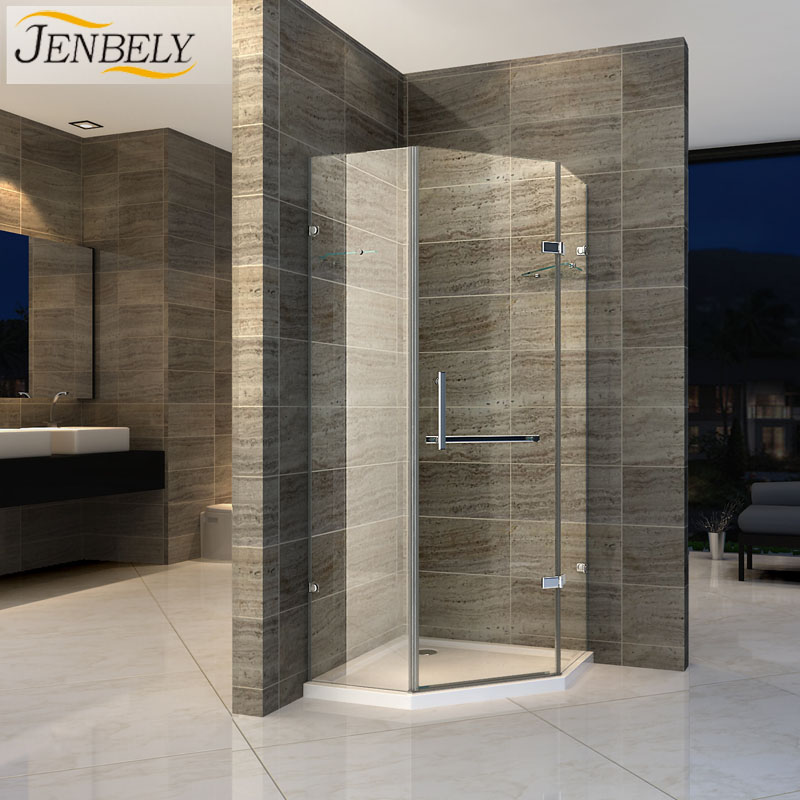 Diamond Frameless Style Hinge Shower Enclosure BL-1023