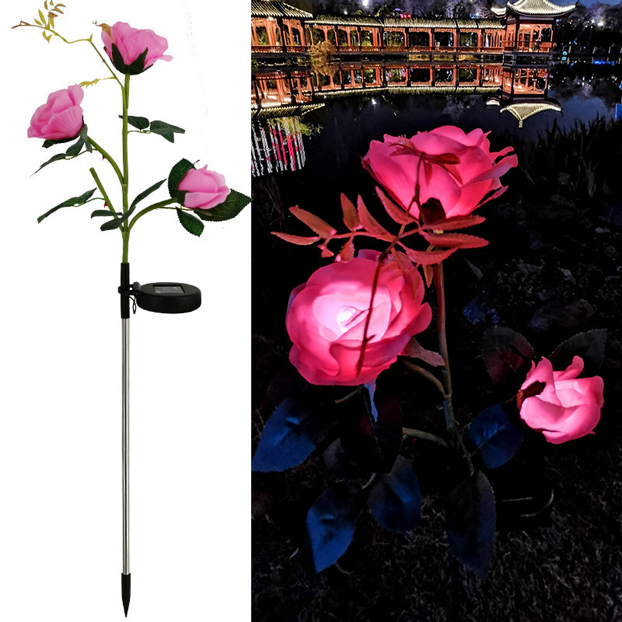 2024 Trending Products Solar Garden Light Outdoor Waterproof Solar Pathway Courtyard Lawn Lights