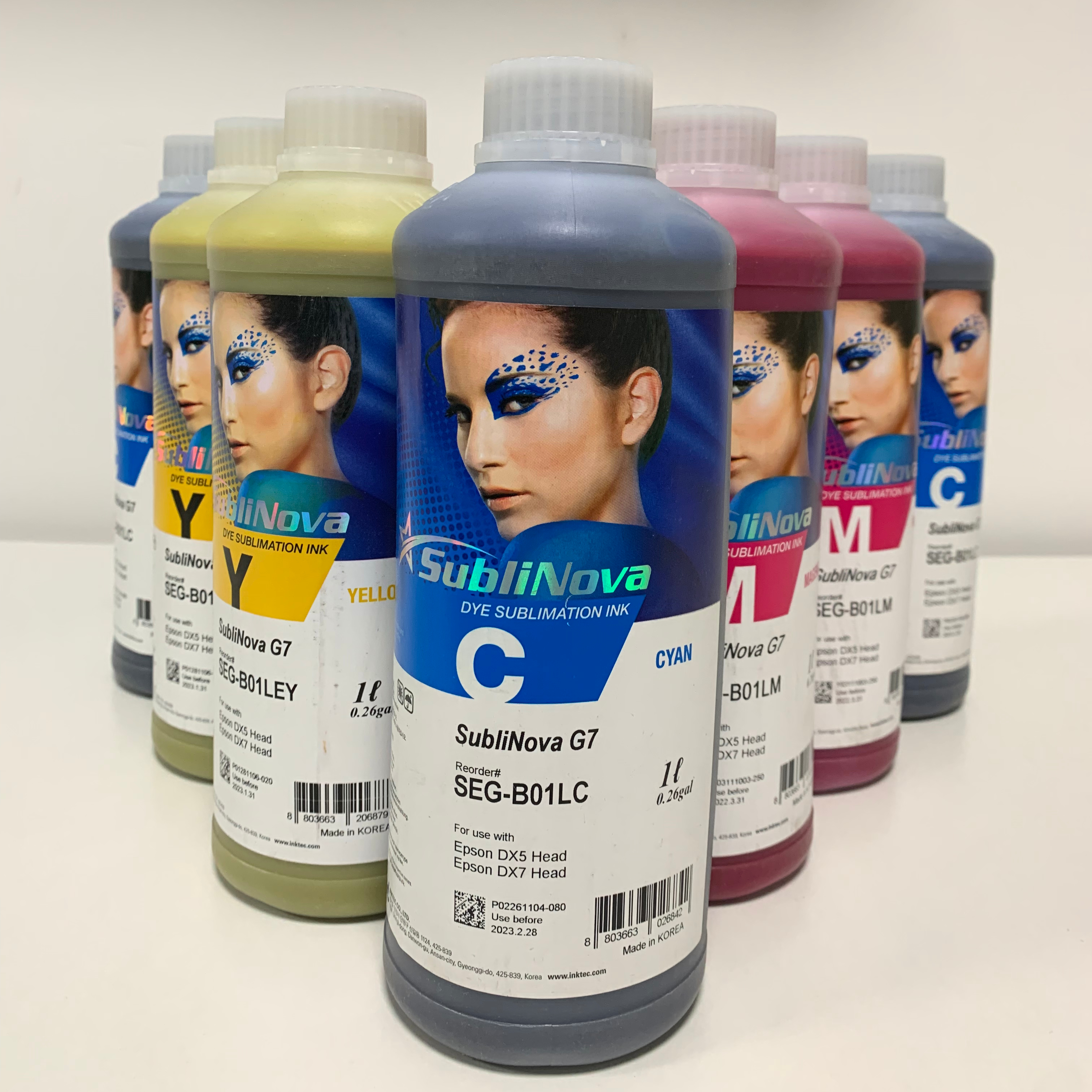 Корейский Inktec sublinova SEG для всех китайских сублимационных принтеров, сублимационные чернила i3200