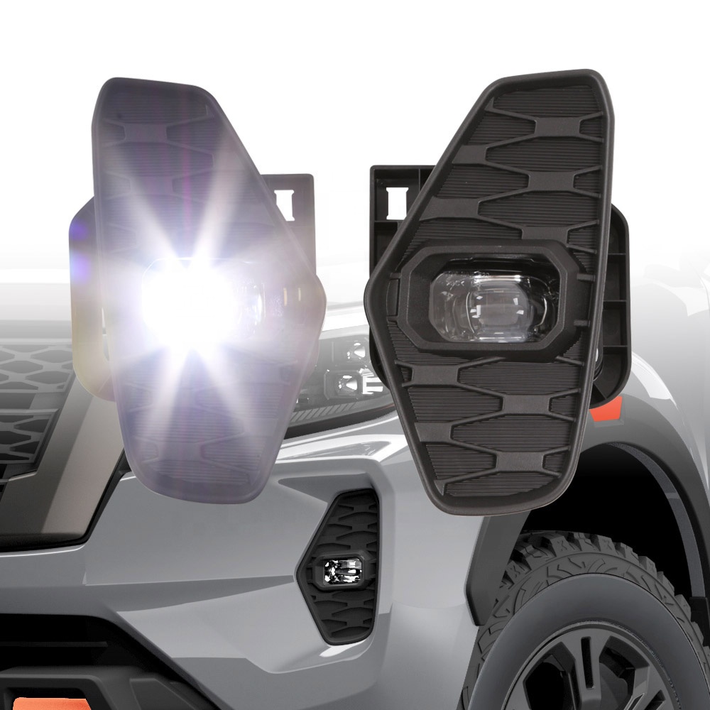 Ramainer OEM Style Body Kit LED Fog Lamps Lights For NAVARA NP300 FRONTIER 2020 2021 2022 np300 accesories 2021