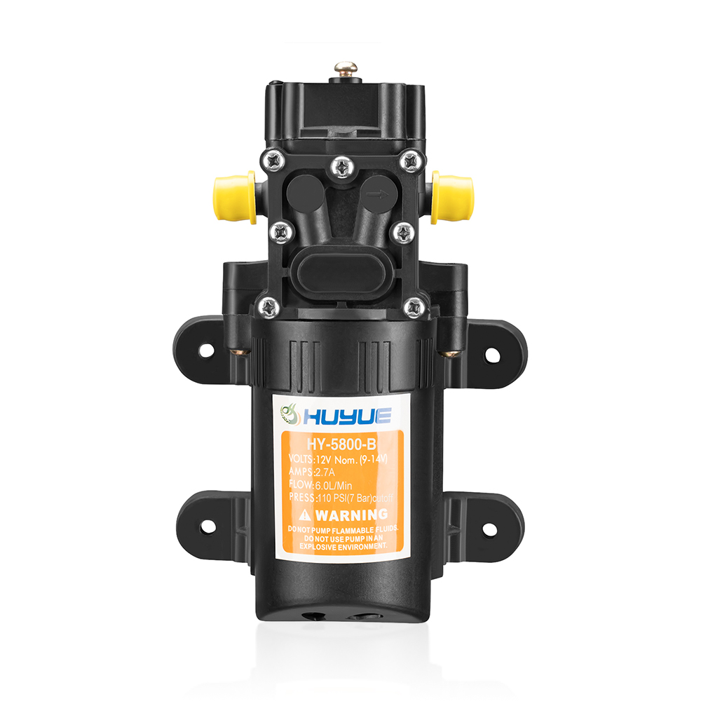 5Lpm mini 12v agricultural high pressure single diaphragm dc water pump