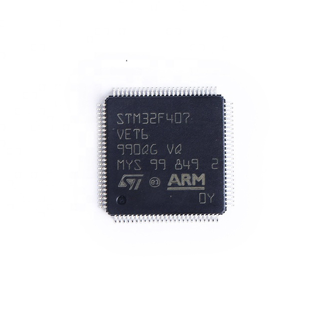 STM32F407VET6 ARM Cortex-M4 32b MCU + FPU 210DMIPS 1MB Flash Ethernet интерфейсы камера IC