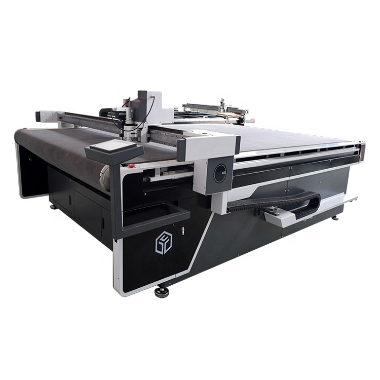 China New Type PVC Soft Glass Plastic Cushion Cutting Machine