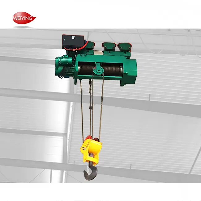 China Hot Sale Single Speed CD Wire Ropes Electric Hoists for Crane