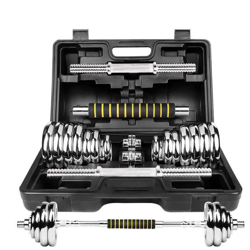 Home Gym Sports Fitness Equipment Weight Adjustable Cast Iron Dumbbell Set