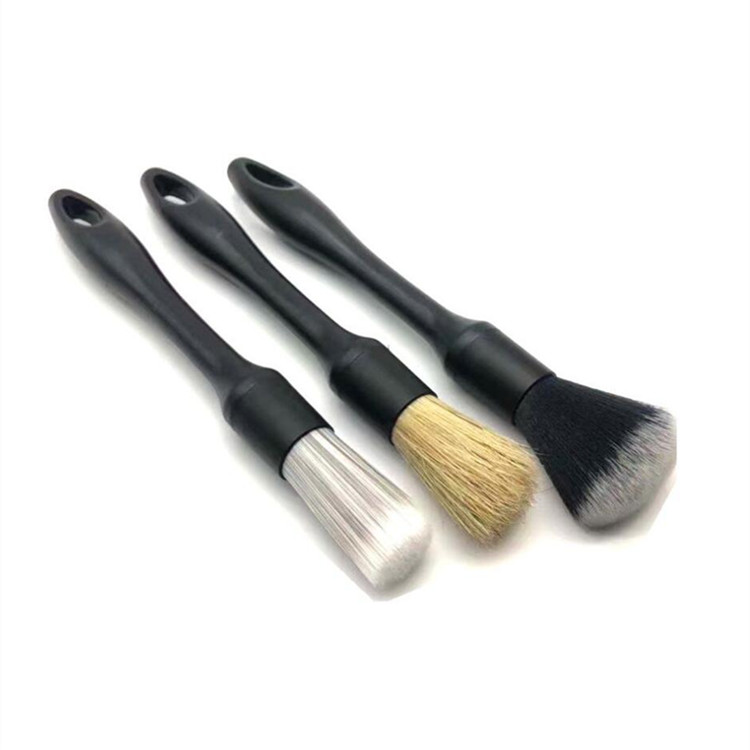 3pcs Car Wash Detailing Brush Auto washing Tools Dashboard Accessories Air Outlet Cleaning Brush