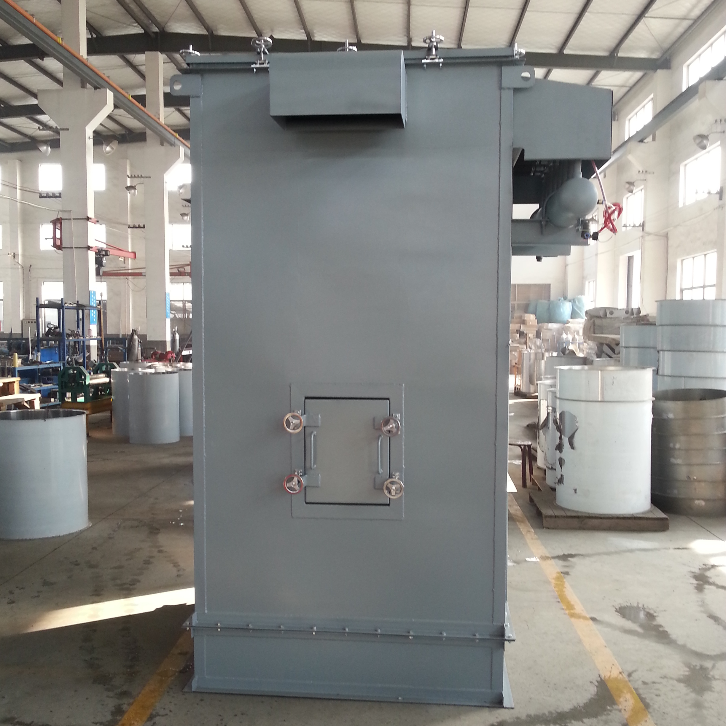 24 bags dust collector cement silo air jet dust collector for sale