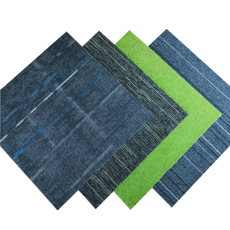 advanced technical new design factory price 50x50 cm removable carpet tiles