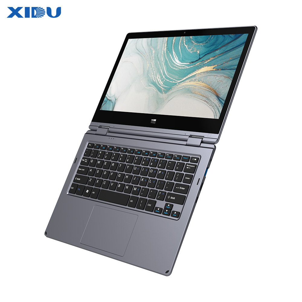 XIDU 11,6 дюймов 2,5 K IPS сенсорный экран 6 ГБ ОЗУ 128 Гб SSD 360 градусов флип Самый дешевый мини-ноутбук