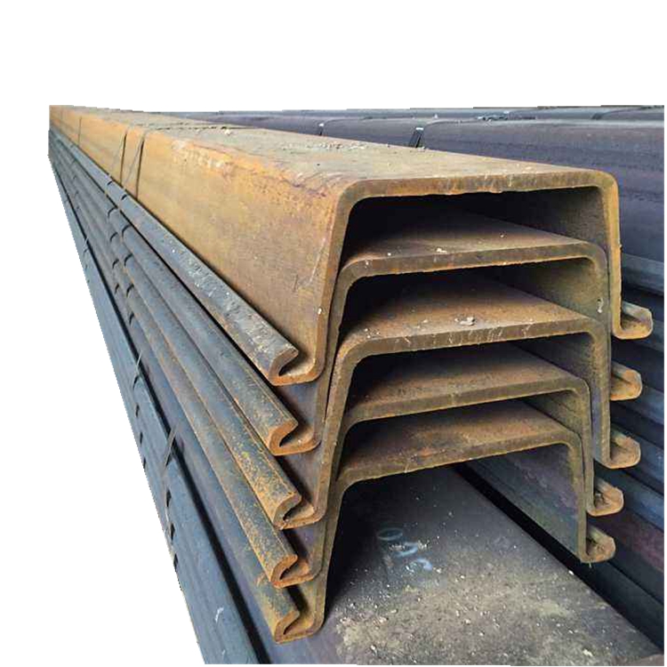 Prime quality Q355B/SY295/SY390/S320GP/S355GP U Shape Hot Rolled Steel Sheet piles Price
