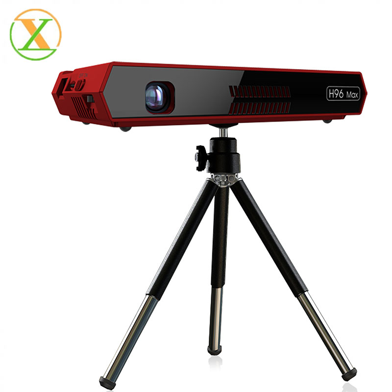 H96 Max 150LM S912 2 Гб 16 Гб 2,4G/5G Wifi HD ВХОД 4k видео пико проектор с BT динамиком