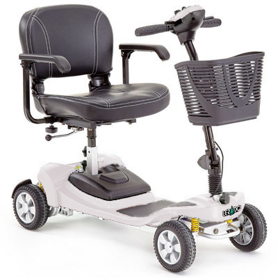 2022 new design electric scooter with Lithium battery elderly disabled people suspension lightweight Aluminum frame scooter