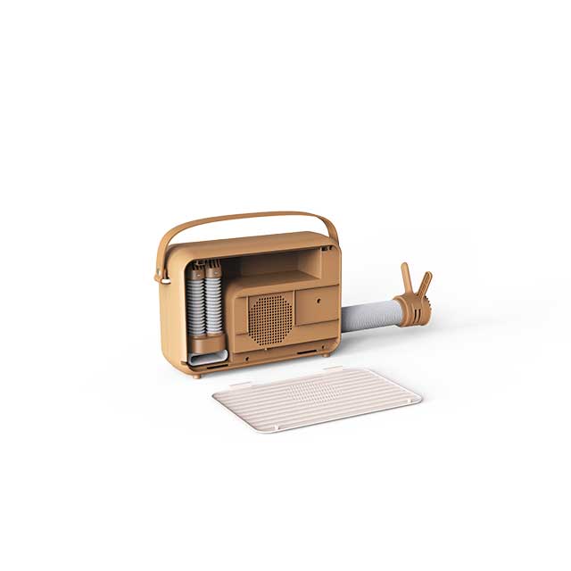 Home heating system bedding warmer detachable electric heater with storage boxes