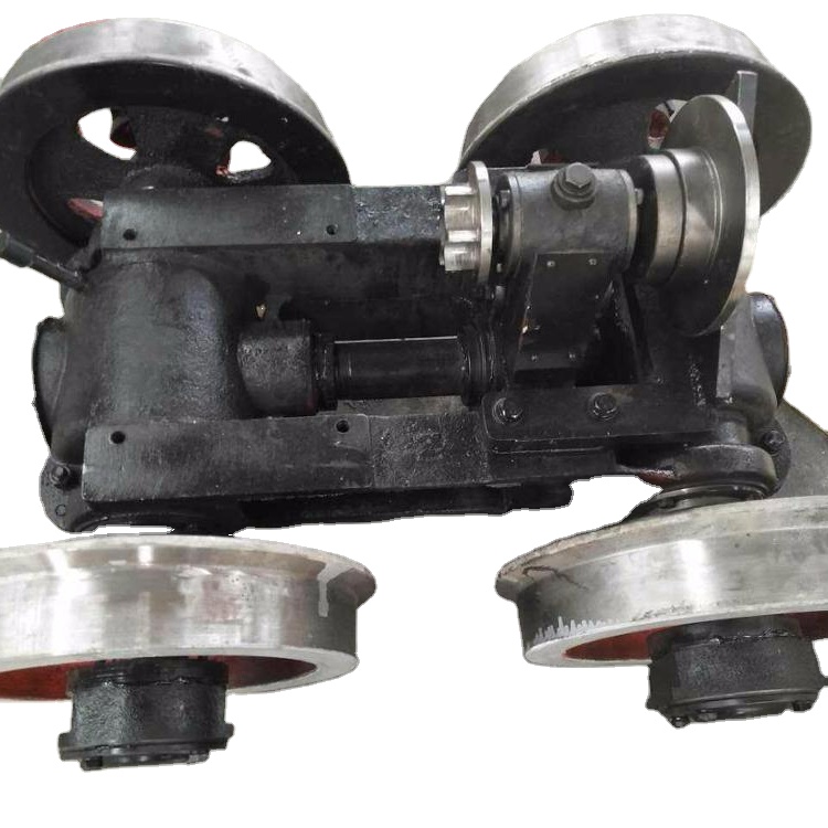 3 ton tunnel narrow gauge mine trolley locomotive wheel set