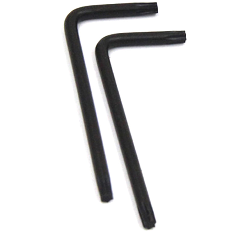 Ключ torx закаленного черного цвета высокой температуры 45 #, ключ torx inglesa T4 T5 T6 T7 T8 T10 T15 T20 T25 T30 T40