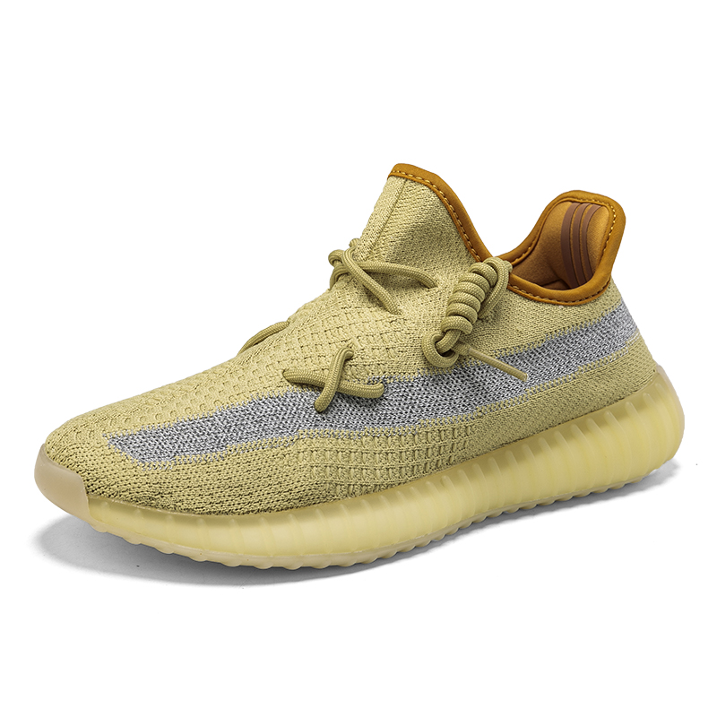 Оригинальный логотип бренда Yeezy светоотражающая полоска блестящие Yeezy Boosts 350 V2 с фирменной коробкой для лого обуви мужские кроссовки 305