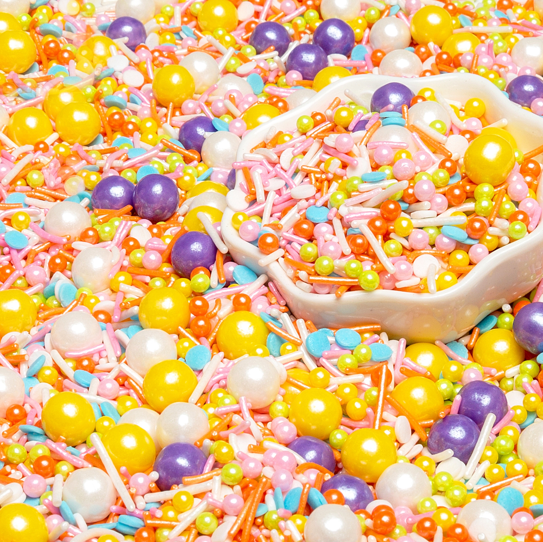 All Size Mix Sugar Beads Balls Beans Edible Pearls Sprinkles For Cake Decoration Pastry Sprinkles