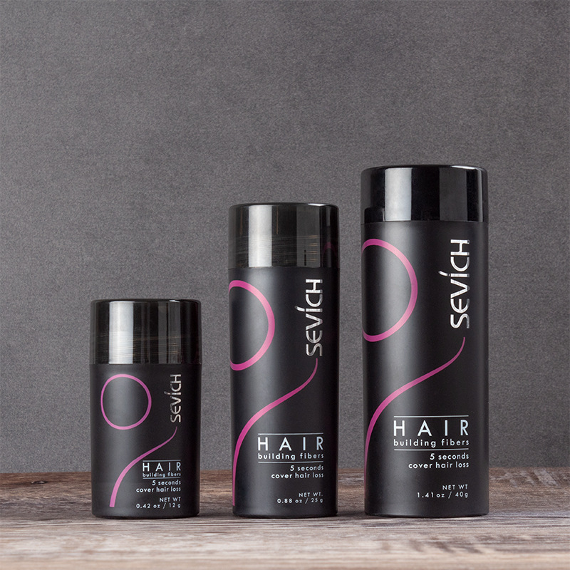 Hair Growth Plant Fiber Keratin Hairs Building Fibers Hair Thickening Growth Powder Dye