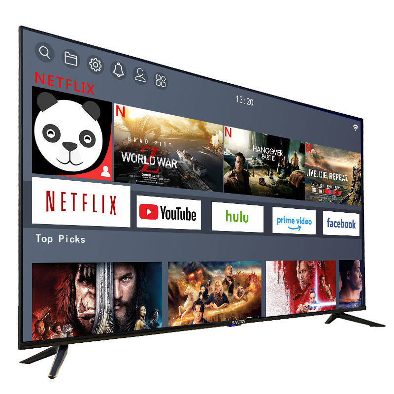 Китайский завод светодиодный ЖК-телевизор 55 дюймов smart TV 4k ultra hd