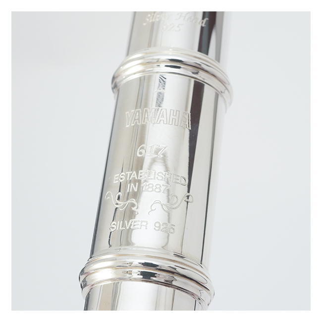 Handmade flute music instrument with traditional pointed key arms