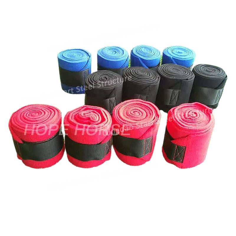 Equine products Fleece Horse Polo leg Wraps horse bandage