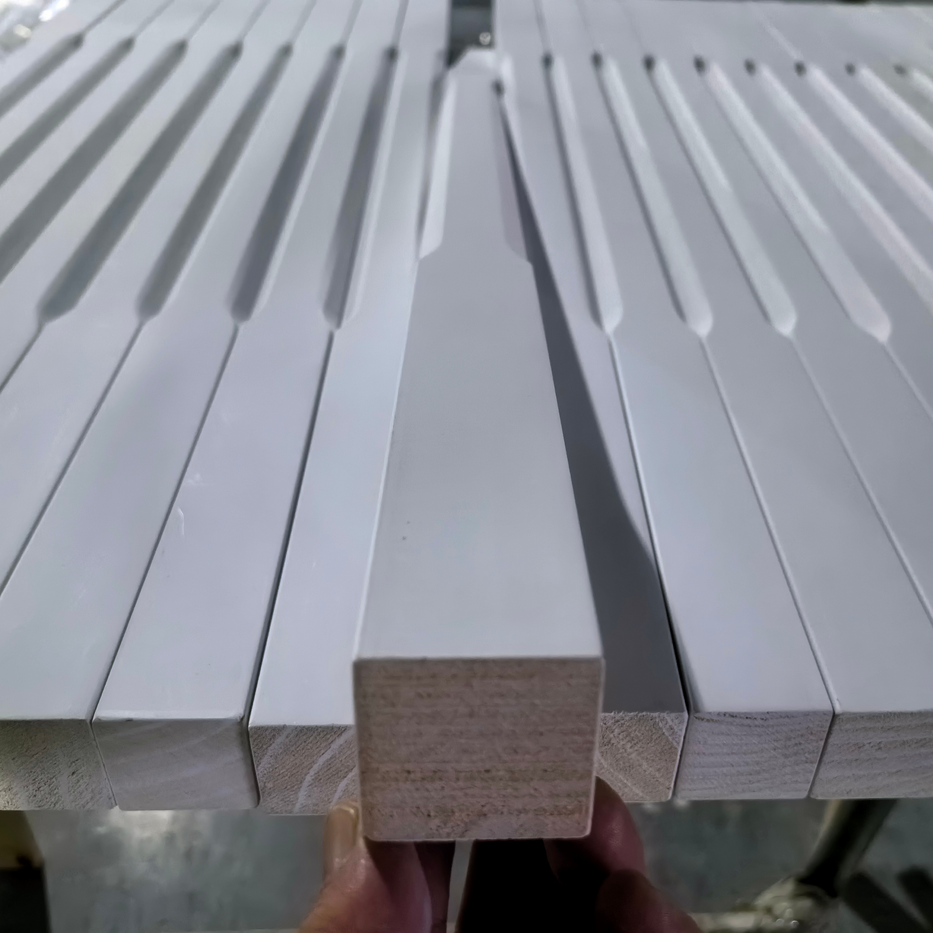 New Arrival Wood Stair Parts White Primer Balusters