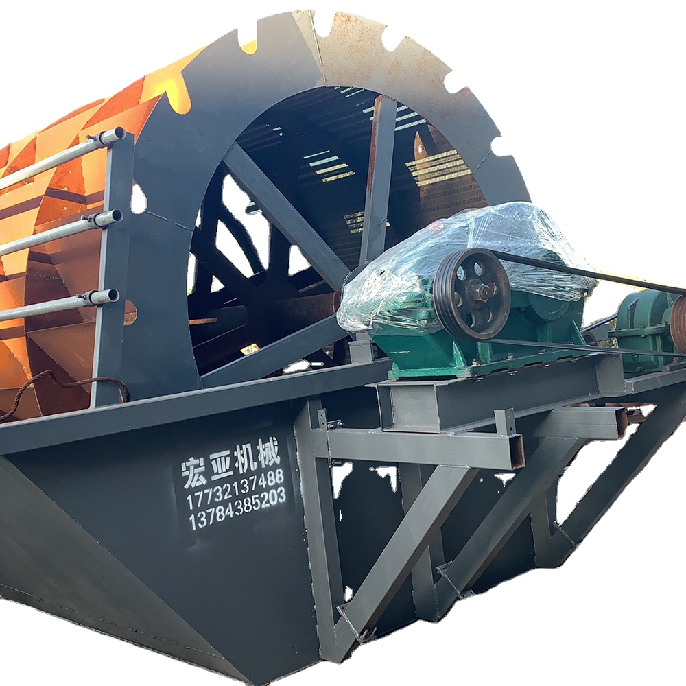 Sand separator / water wheel sand washer / wheel bucket sand washing machine