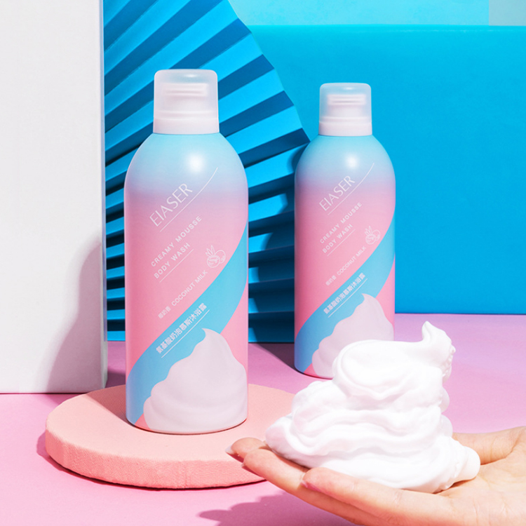 Hot Selling Milk Foam Deep Cleaning Moisturizing Organic Amino Acid Whitening Shower Gel Body Wash