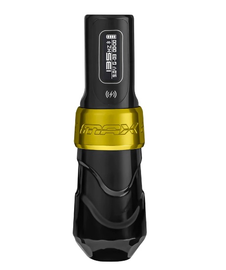 Флюс МАКС Золото 2 PowerBolt оригинальные FK США утюжки Профессиональный exo беспроводной глаз брови роторный тусклый комплект работает тату ручка