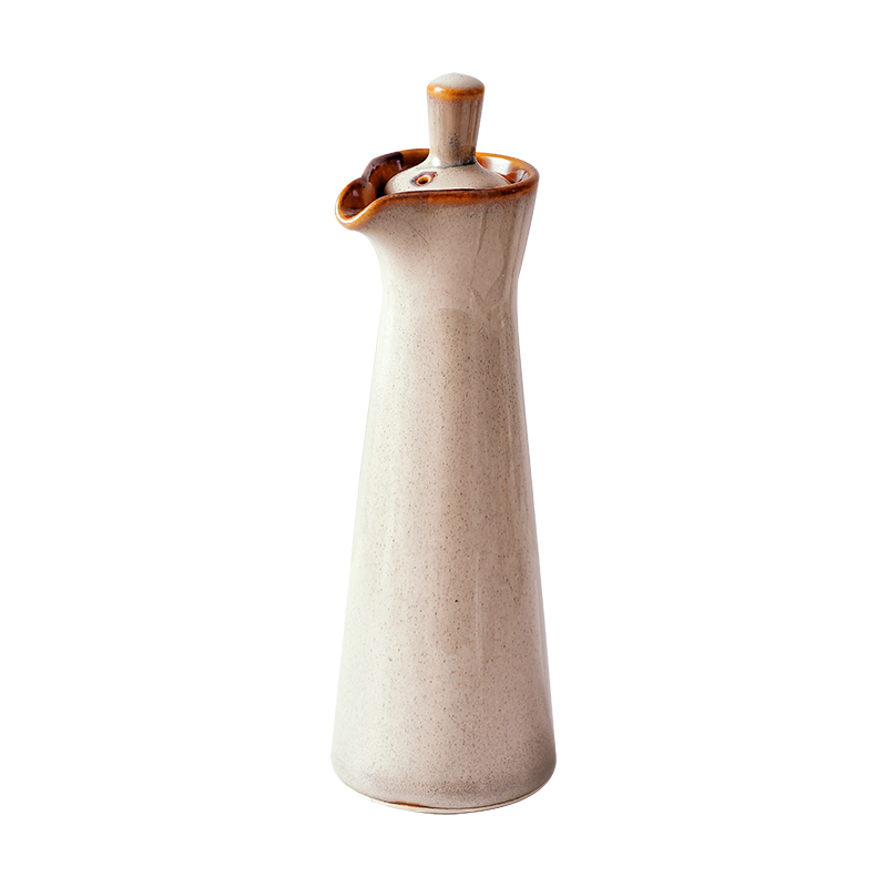 Factory direct wholesale reaction glaze ceramic oil bottle, household, restaurant and hotel tableware