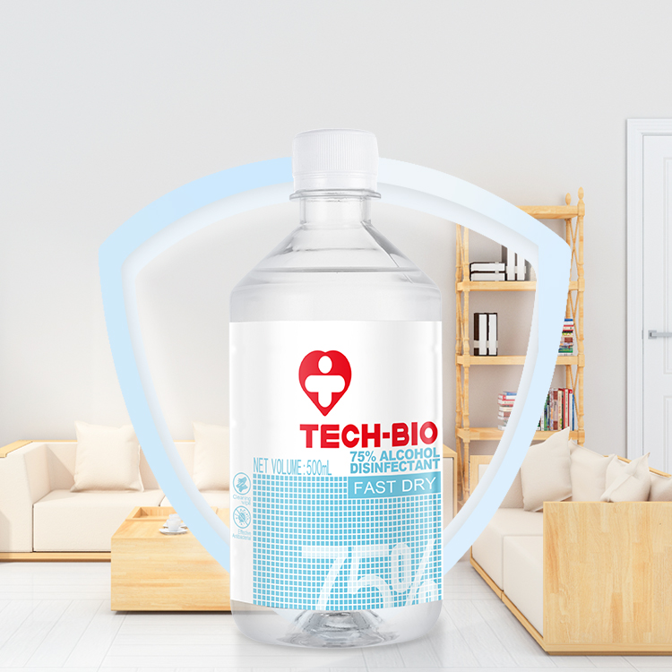 Factory Selling Directly Alcohol 500ml Sanitiser Disinfectant Economy Disinfection Alcohol hand sanitizer travel spray