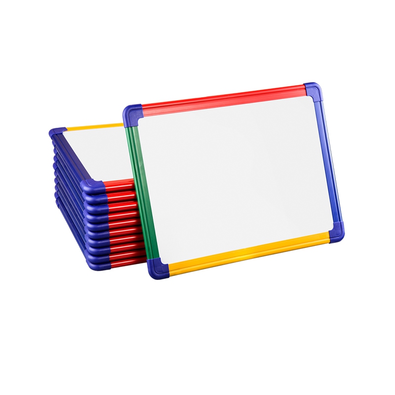 Mini Rainbow PVC Desktop Magnetic Board Small Slope Tiny Learning Whiteboard with Steel Materials Factory Wholesale