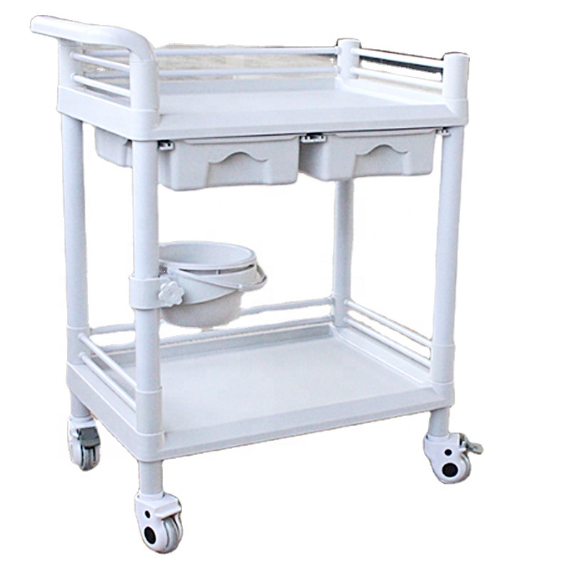 HC-M052 ABS treatment trolley Cart Medical emergency Anesthesia trolley Medical trolley for hospital