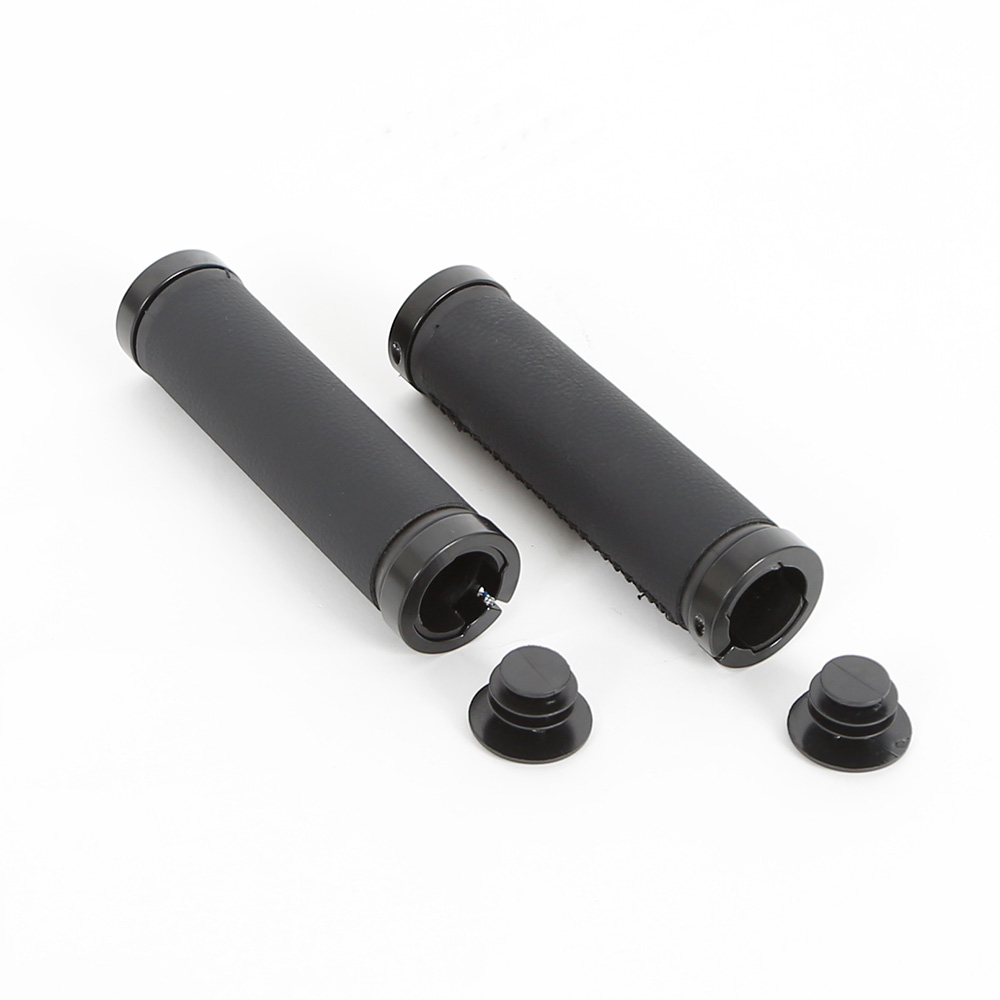 PU Leather Cycling Bicycle Grips Anti-slip Bike Cover Mountain Bike MTB Handlebar Cover Grips Riding Accessories